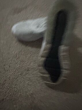Nike White and Black Women's Slip-On Sneakers